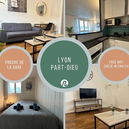Le Garibaldi - 2 Pieces Avec Espace Teletravail Lyon Kültér fotó